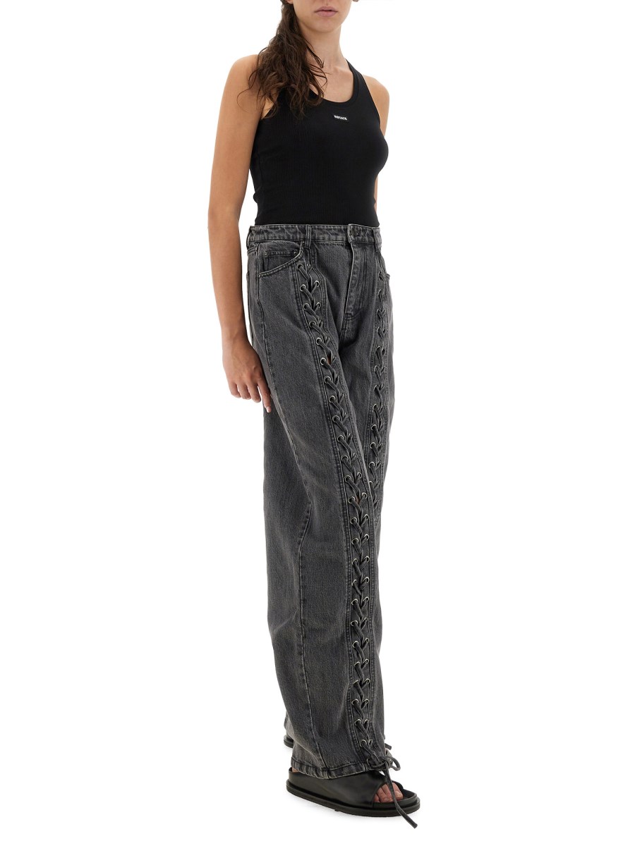 PANTALONE CON LACCI