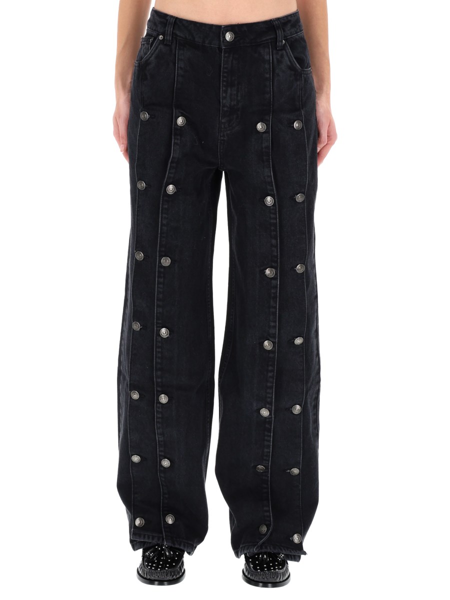JEANS CON DETTAGLIO BOTTONI