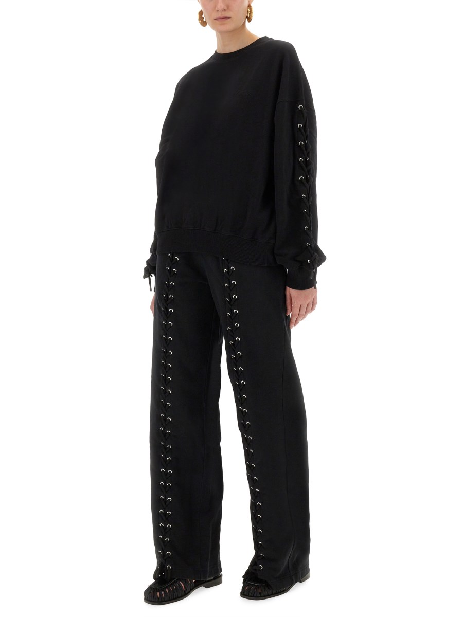 PANTALONE SPORTIVO CON LACCI
