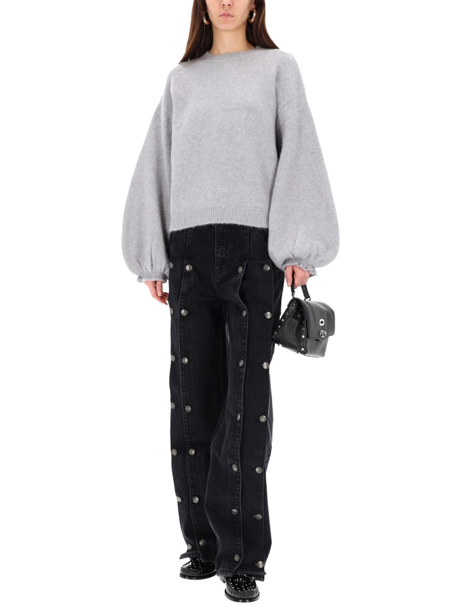 MAGLIONE A MANICHE LARGHE