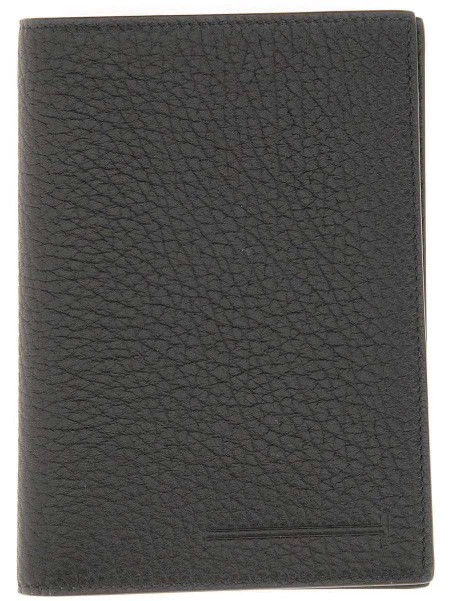 PORTACARTE T IN PELLE