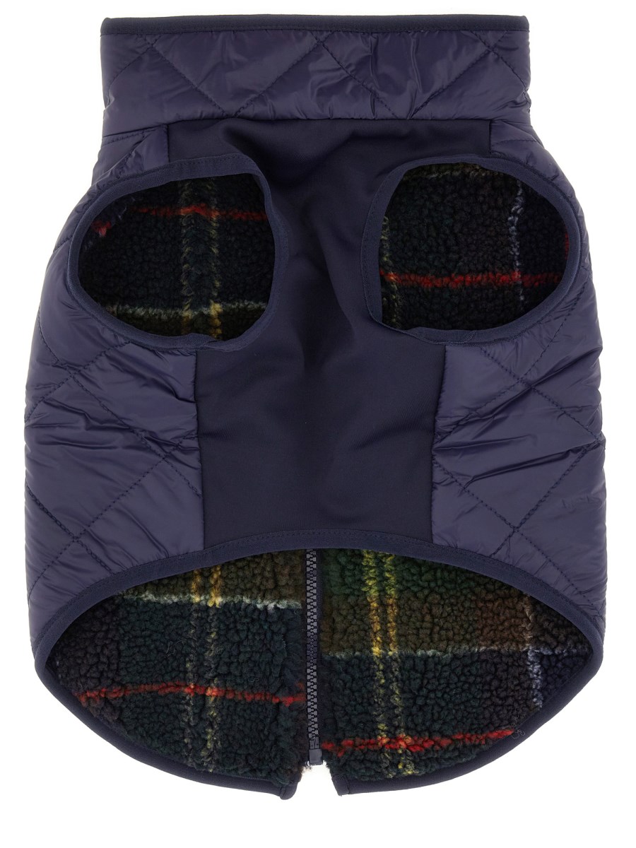 CAPPOTTINO TRAPUNTATO REVERSIBILE PER CANI