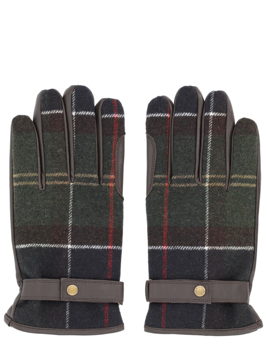 GUANTI CON MOTIVO TARTAN