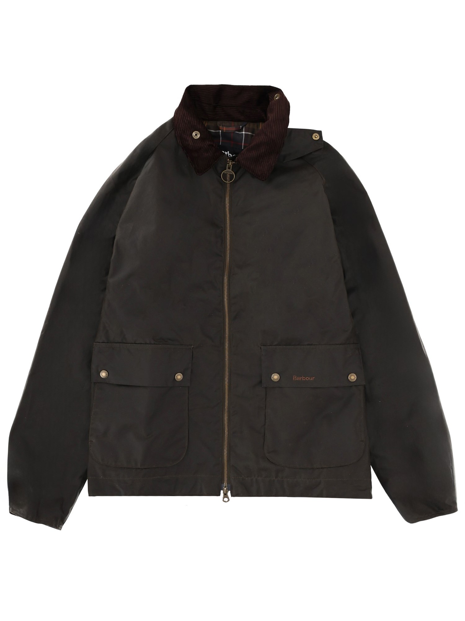 Barbour Waxed Jacket "bedale" In Green