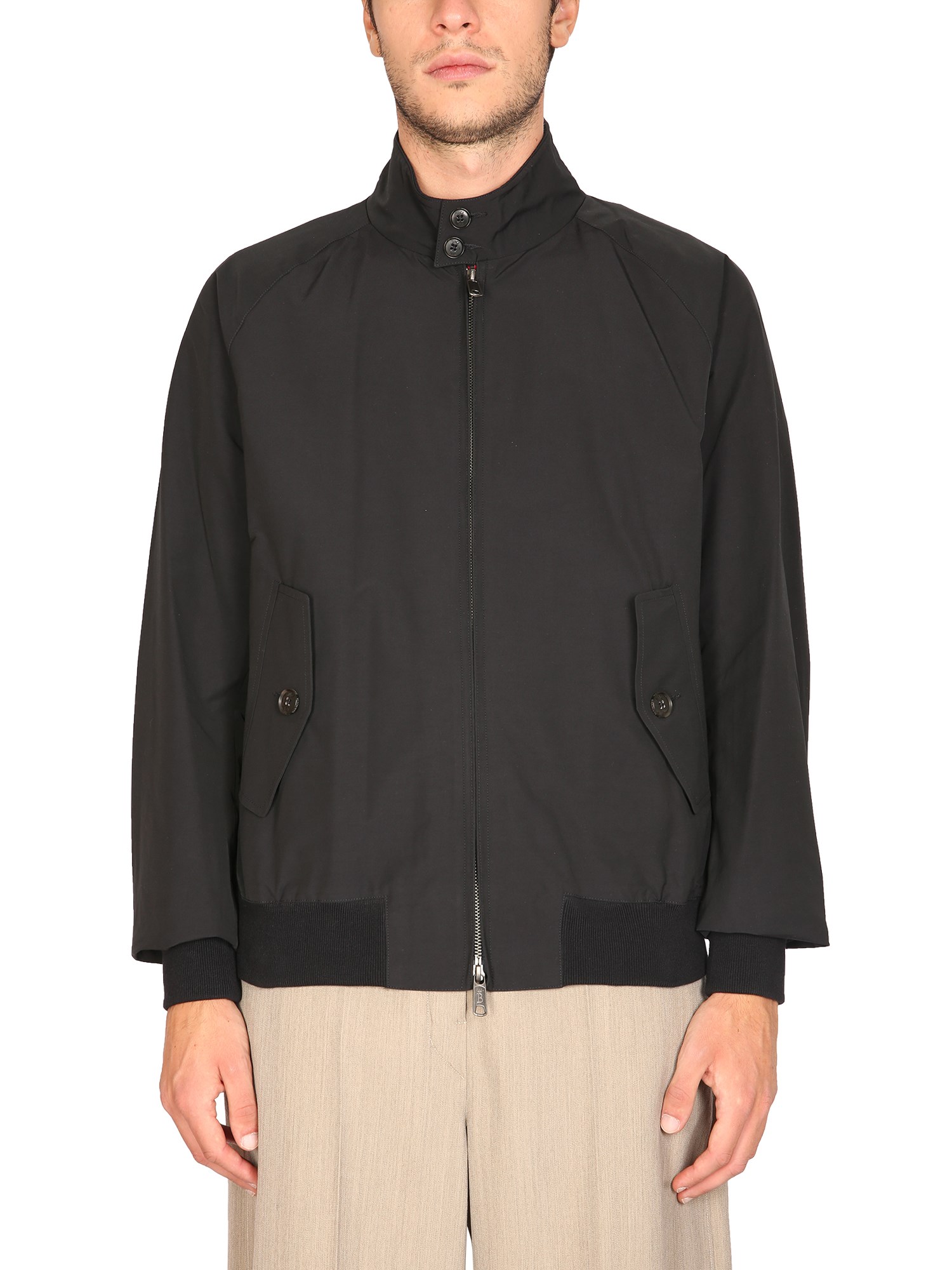 Baracuta G9 Harrington Jacket In Blue