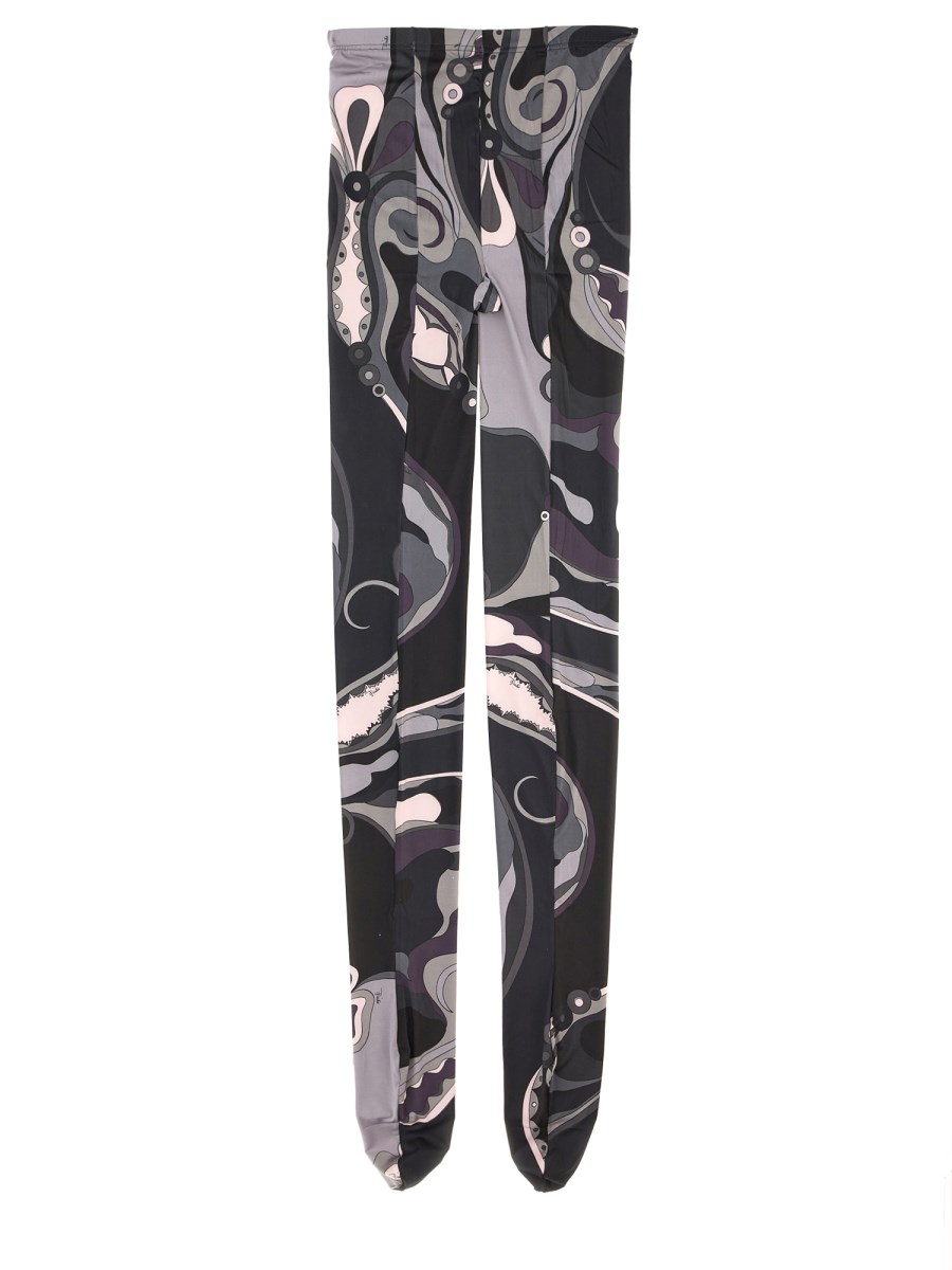 COLLANT STAMPA ORCHIDEE