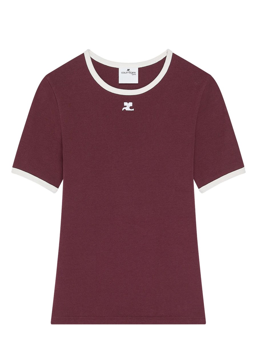 T-SHIRT SIGNATURE CONTRAST