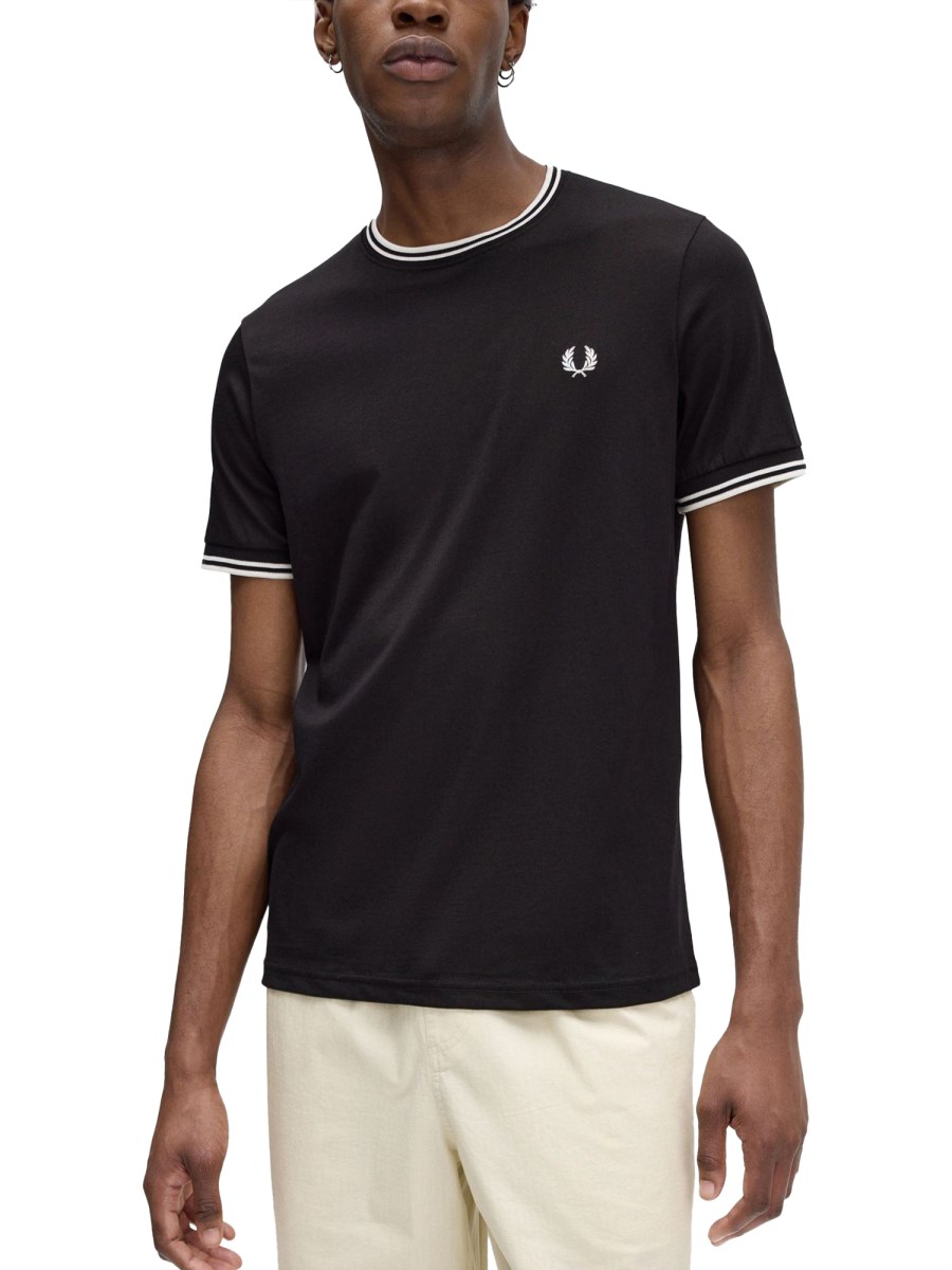 T-SHIRT CON DOPPIA RIGA