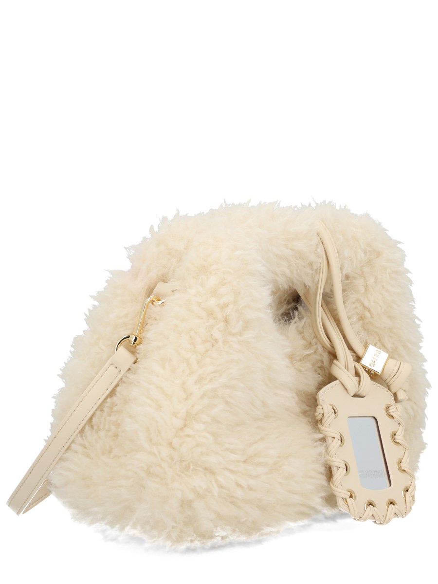 BORSA HOBO IN FAUX FUR