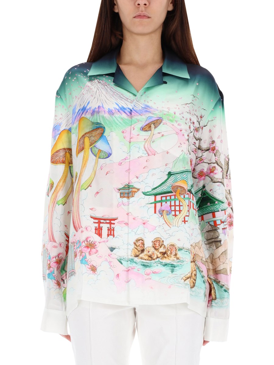 CAMICIA STAMPA FLOWER