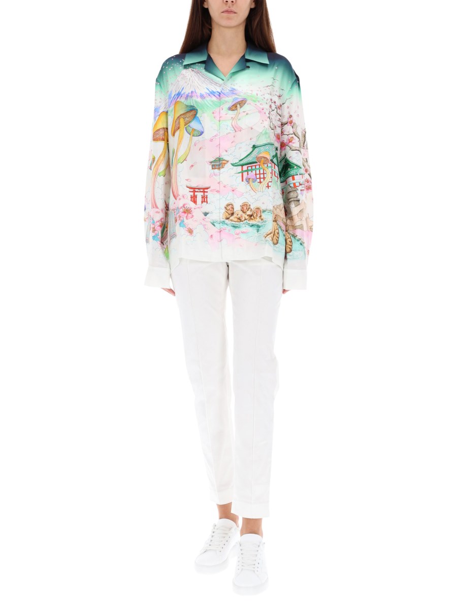 CAMICIA STAMPA FLOWER