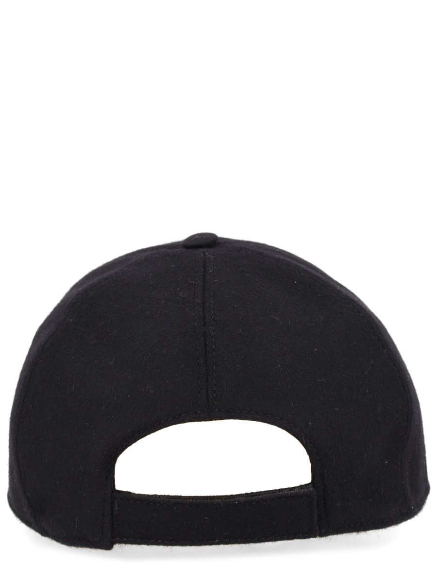 CAPPELLO DA BASEBALL IN LANA E CASHMERE