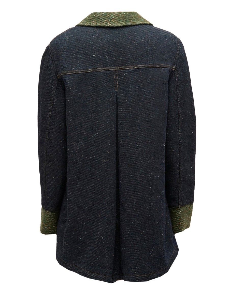 BLAZER IN DENIM DI COTONE