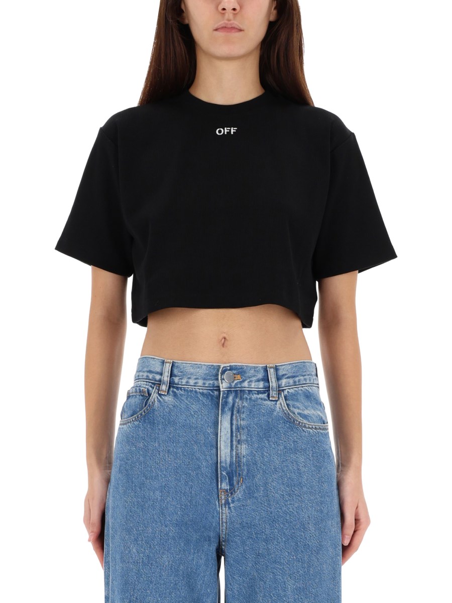 T-SHIRT CROPPED A COSTE