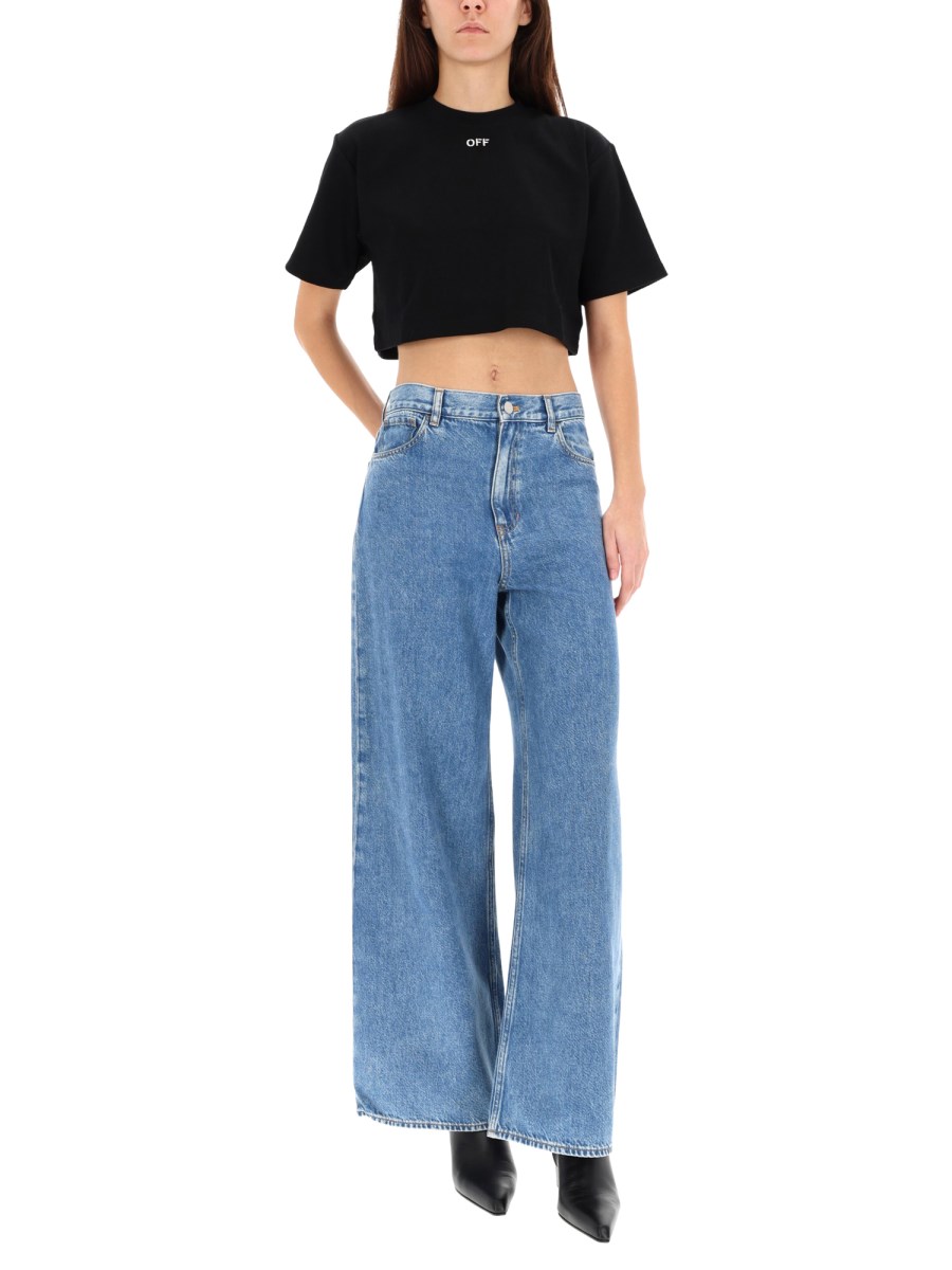 T-SHIRT CROPPED A COSTE