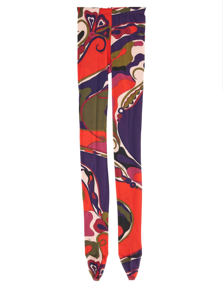 COLLANT STAMPA ORCHIDEE