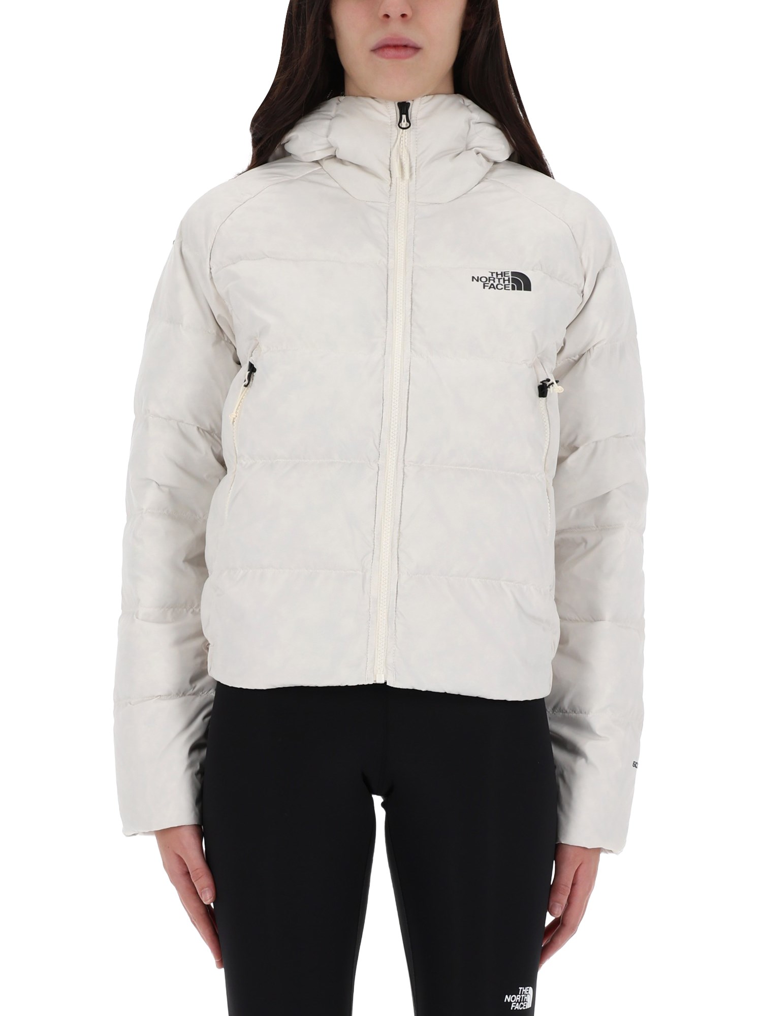 The North Face Down Jacket "hyalite" In Gray
