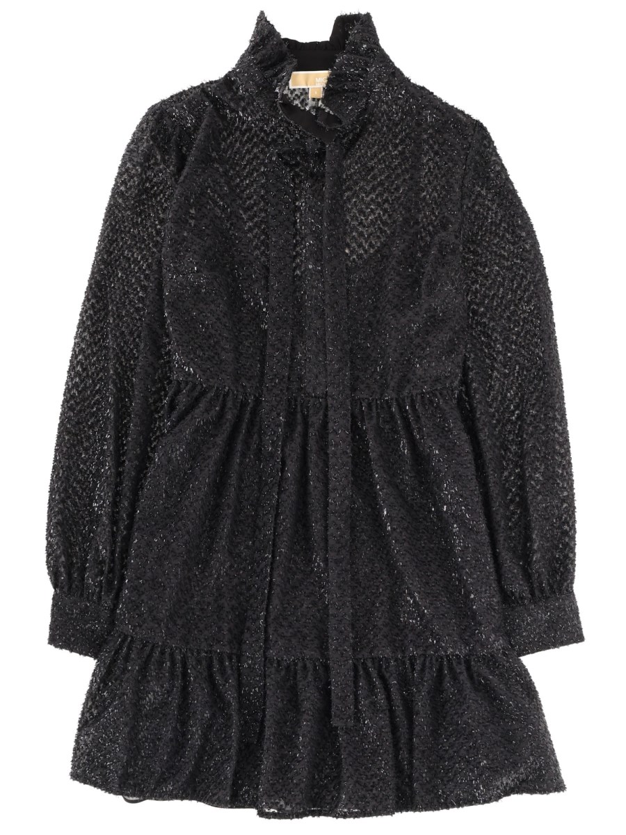 ABITO MINI SEMITRASPARENTE