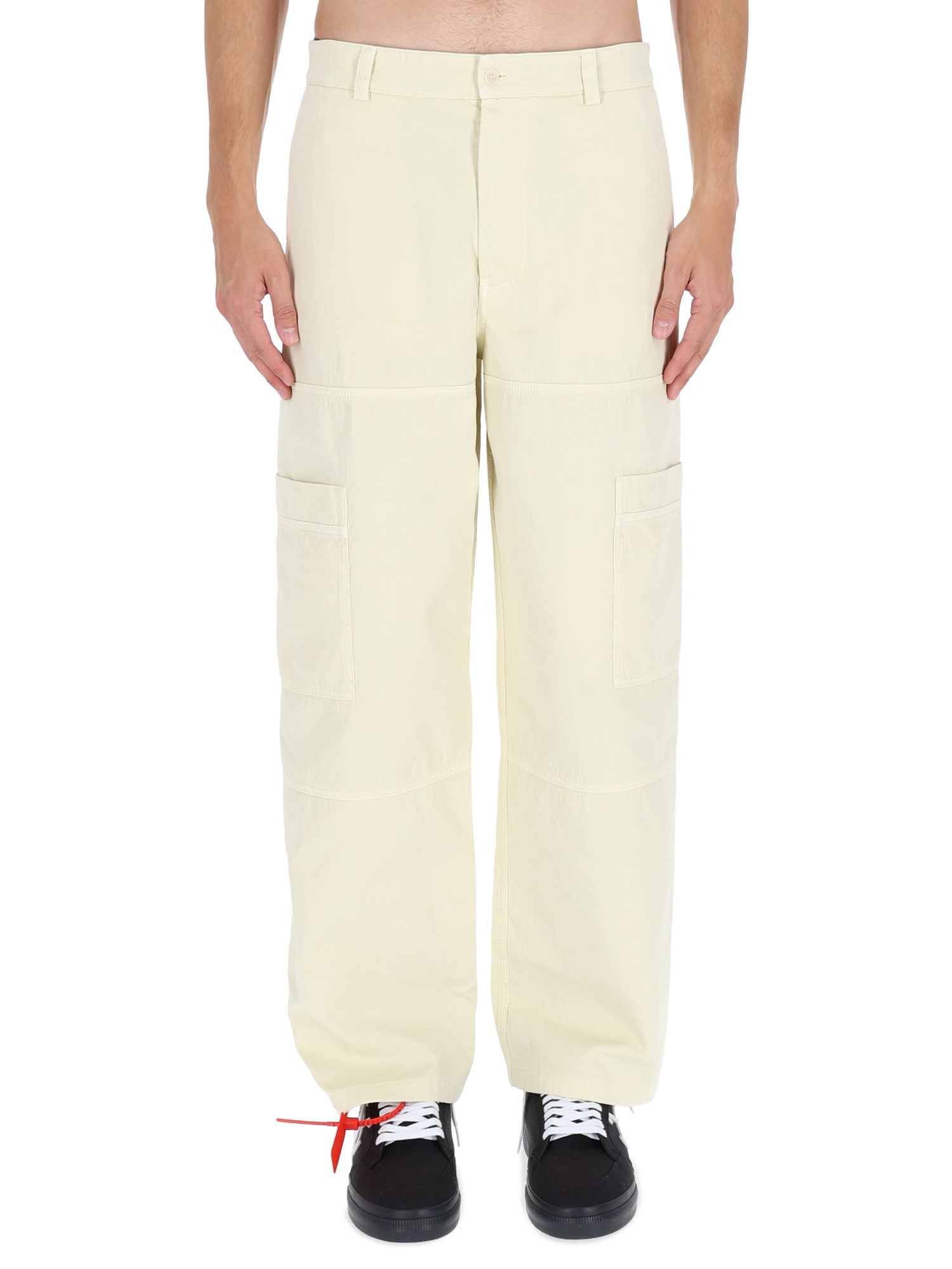 Off-white Cargo Pants In White
