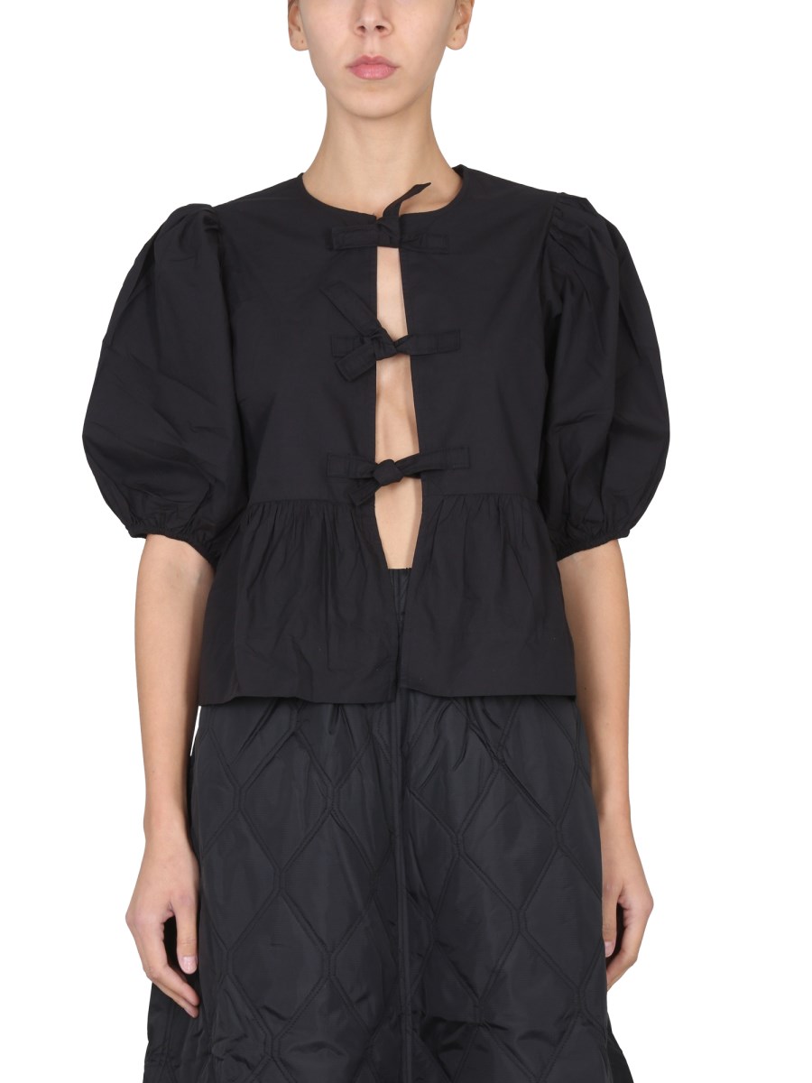 CAMICIA IN POPELINE