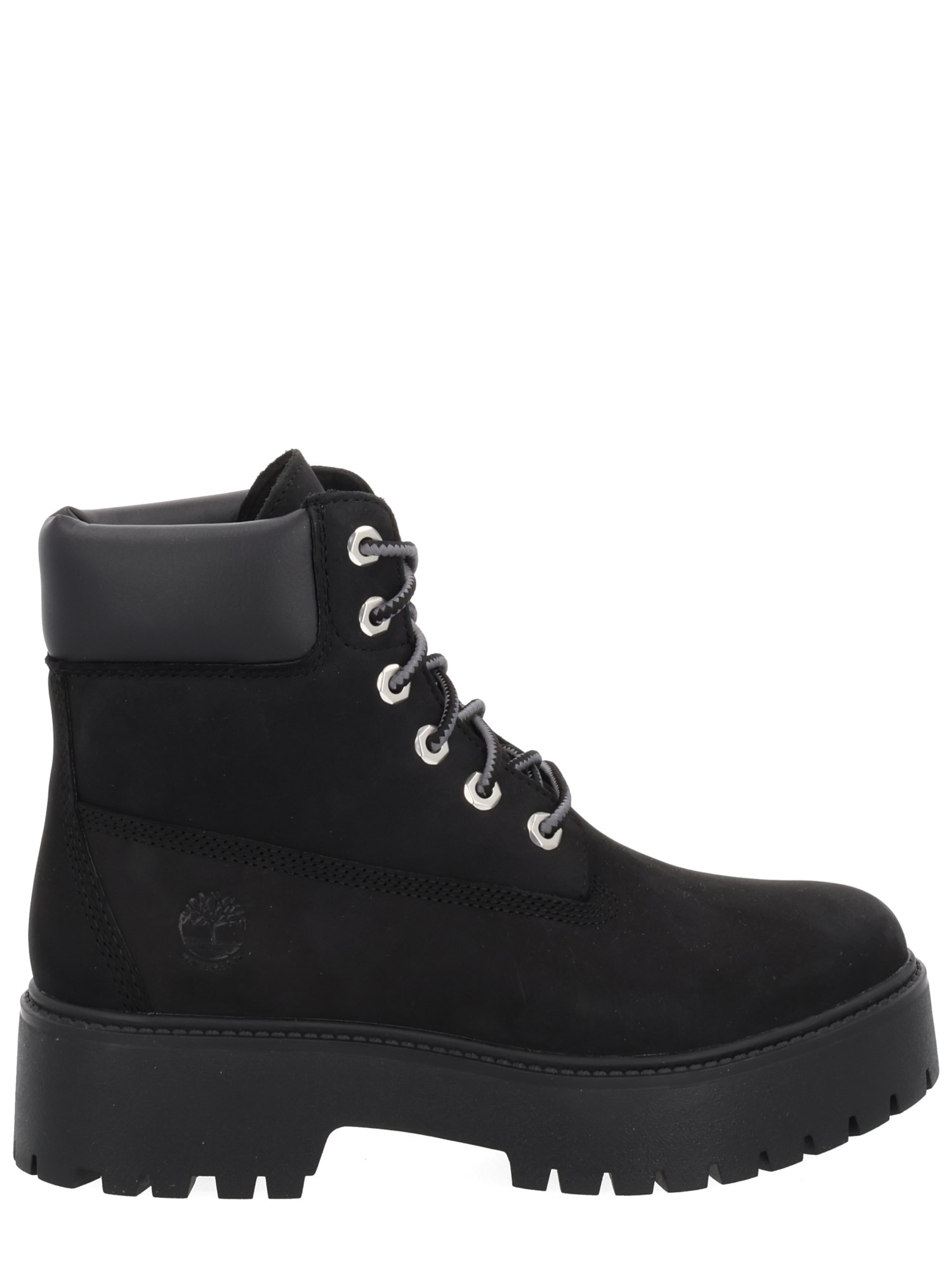Timberland Waterproof Lace-up Boot In Black