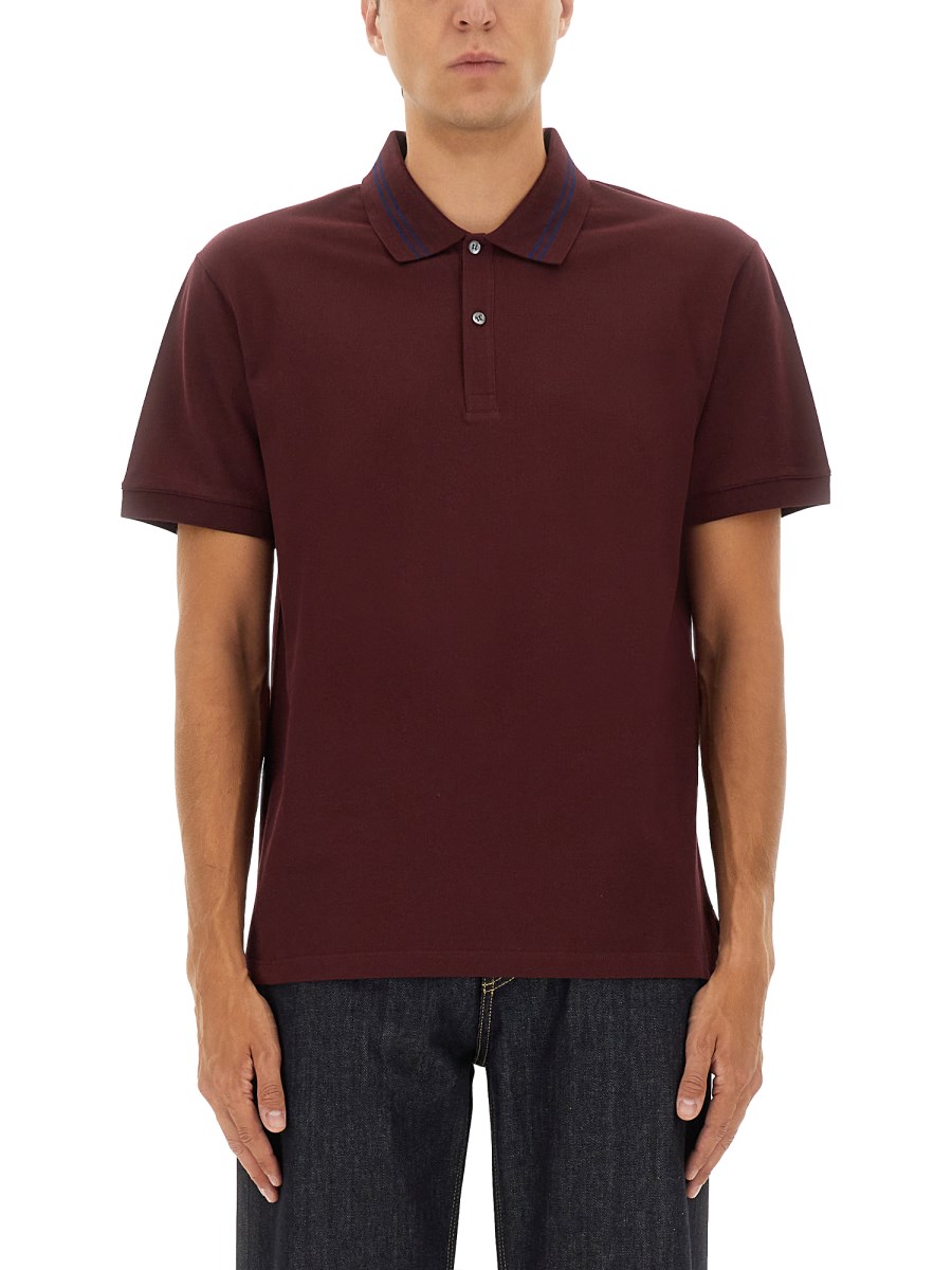 POLO CON LOGO SUL COLLETTO 