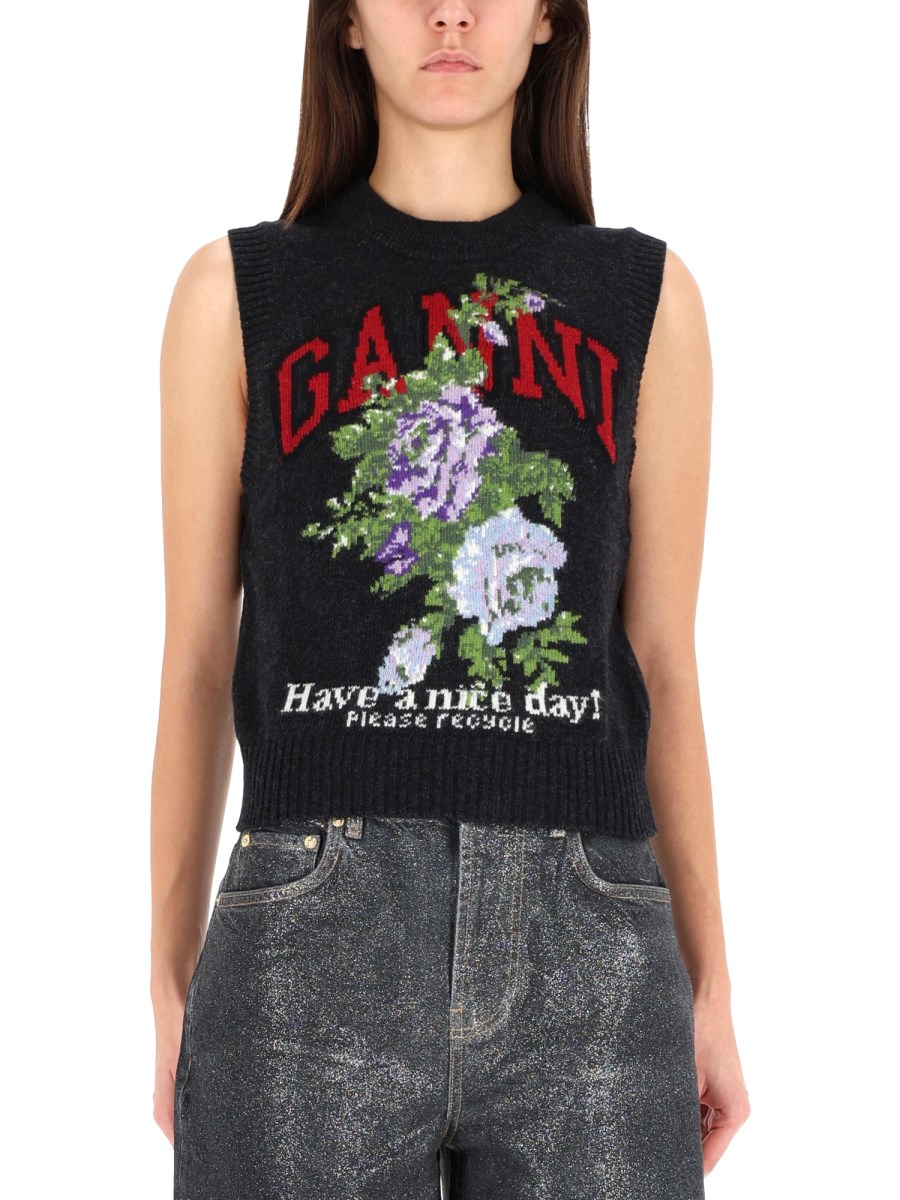 GILET ROSE