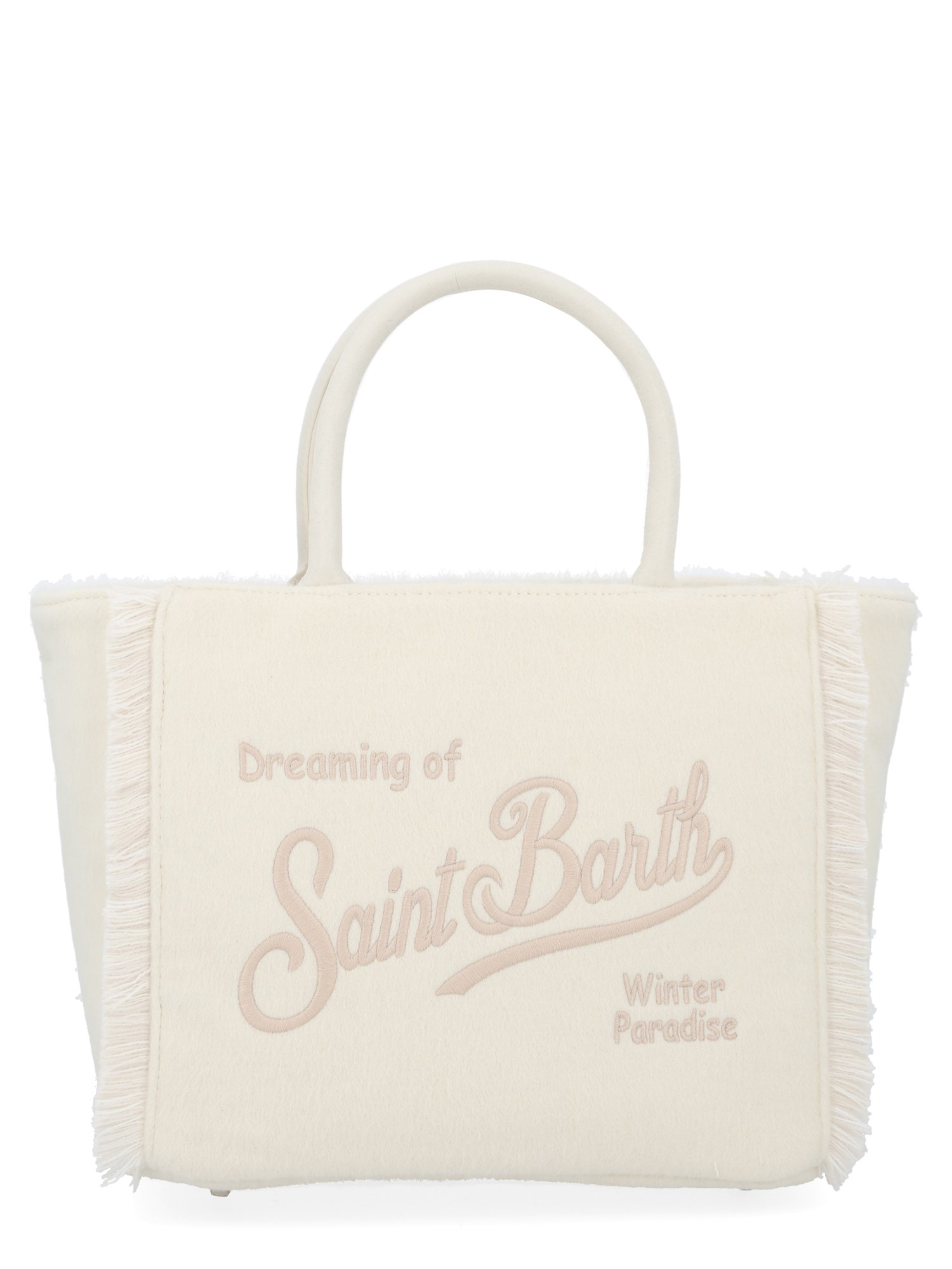 Mc2 Saint Barth "colette" Tote Bag In White