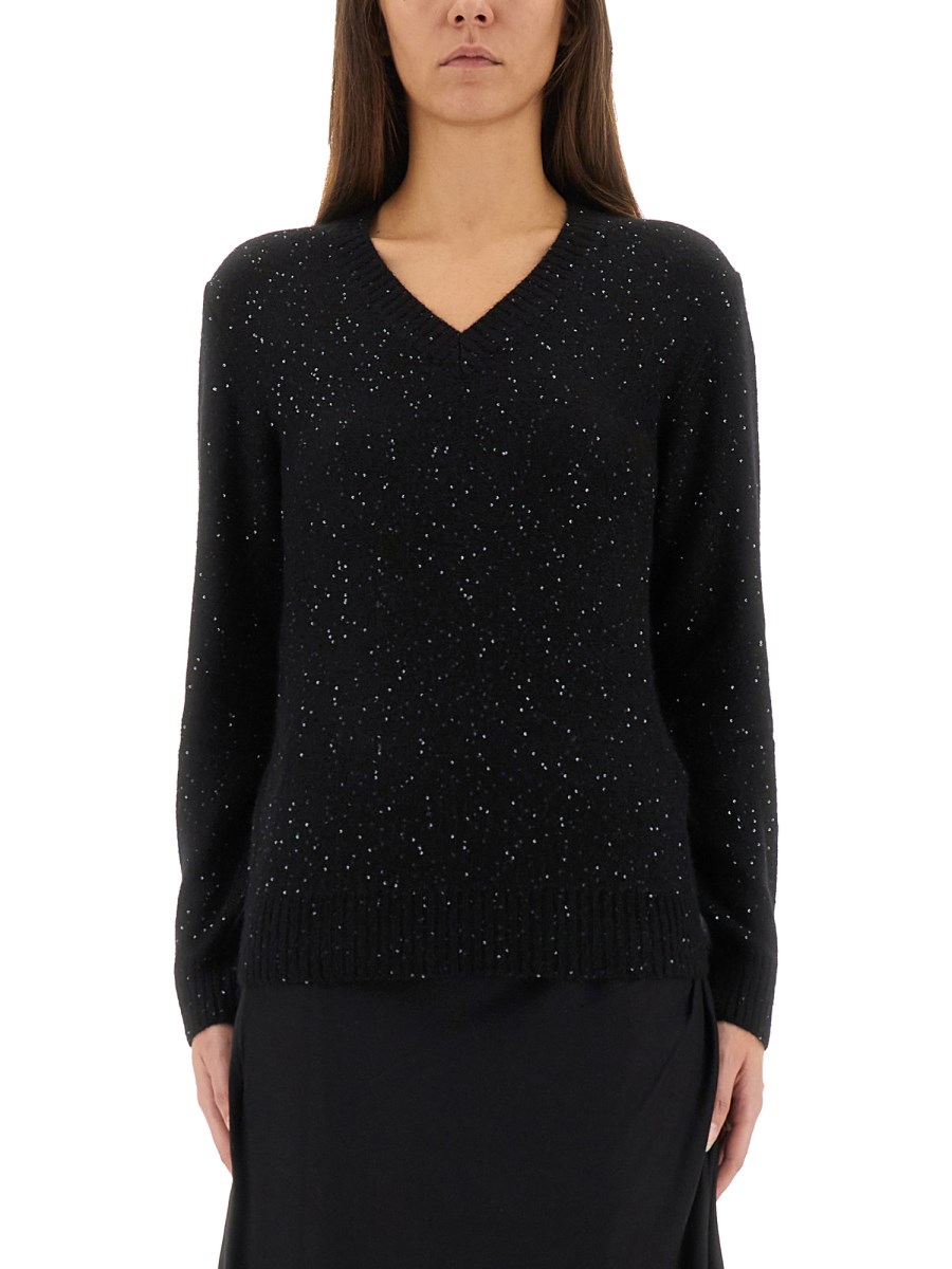 MAGLIA CON PAILLETTES