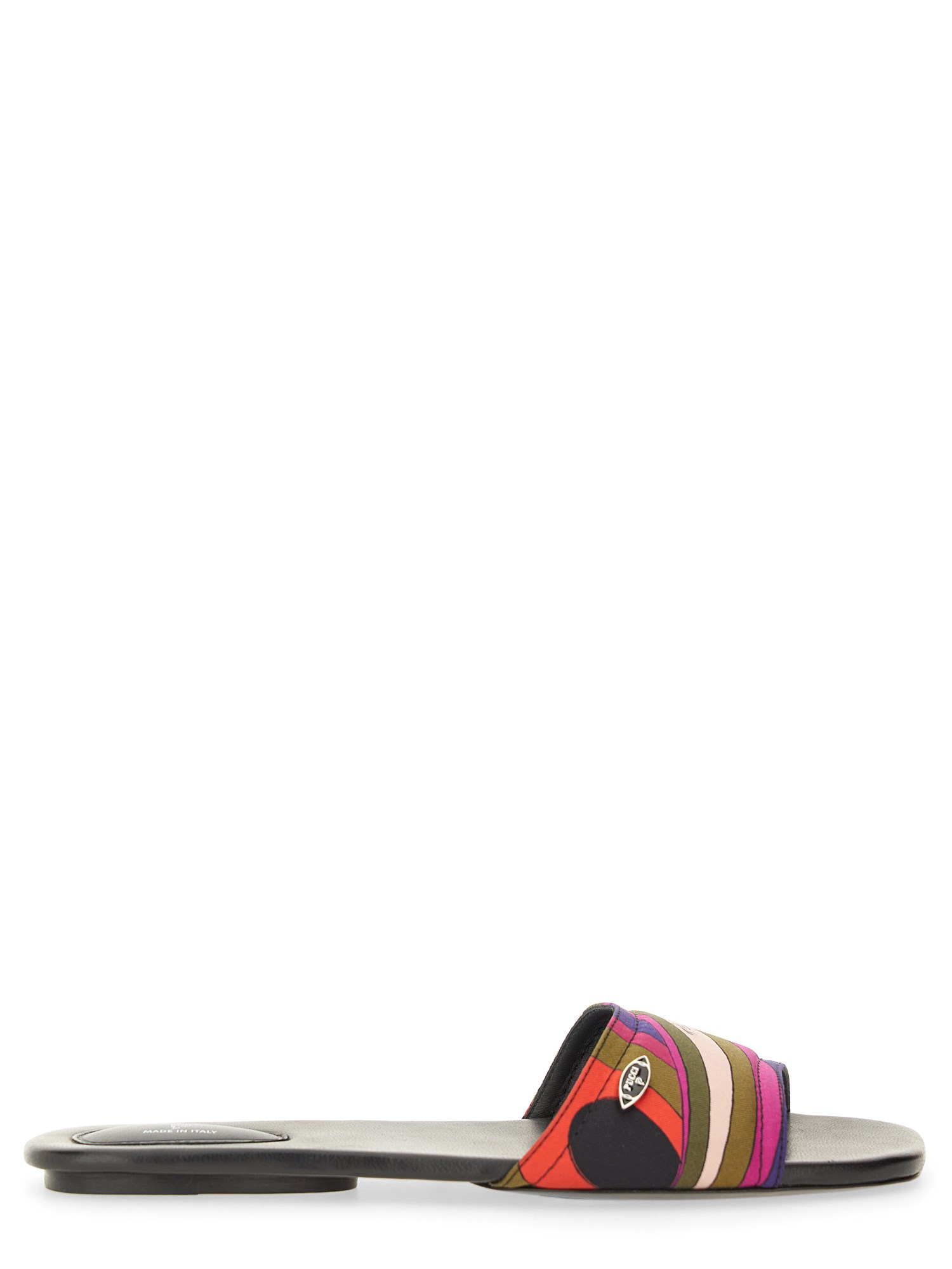 Pucci Iris Print Sandal In Multi