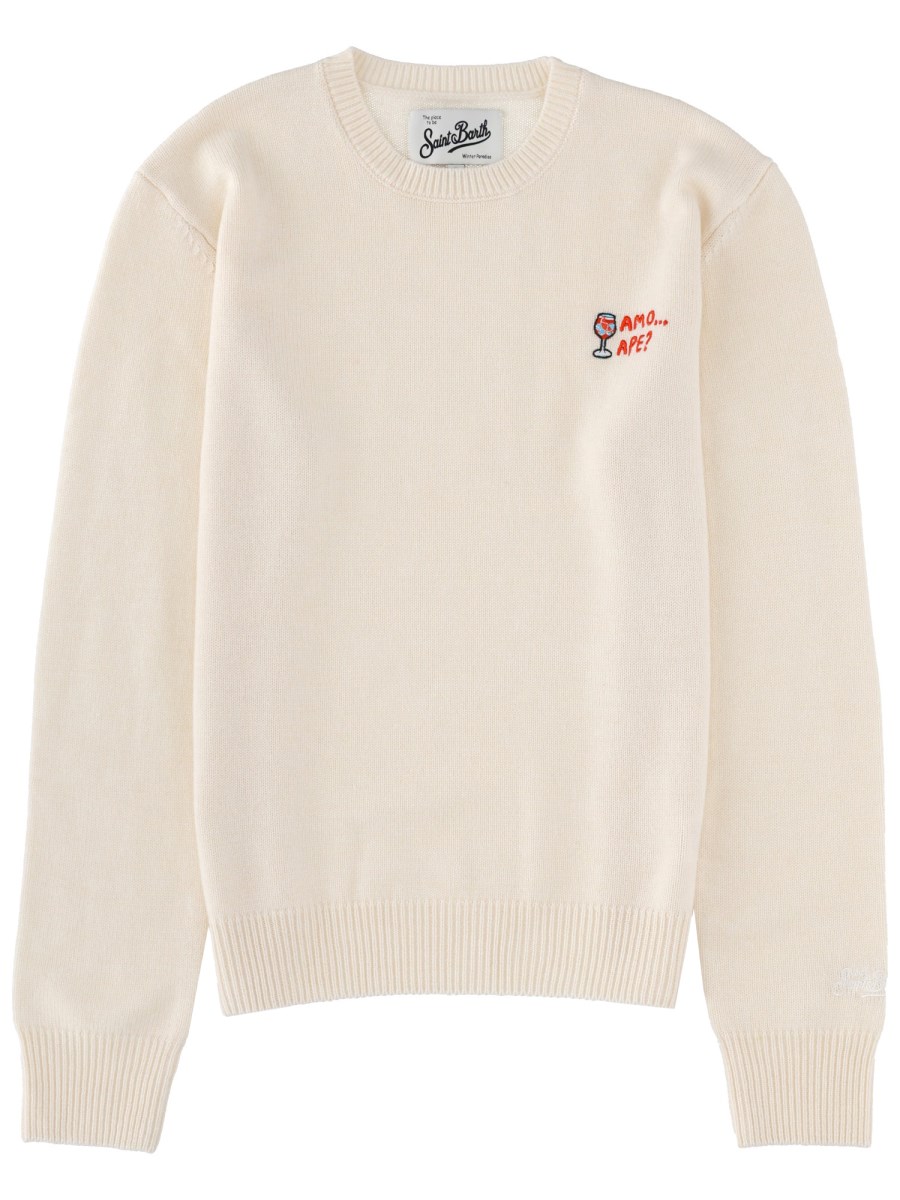 MAGLIA NEW QUEEN CON RICAMO