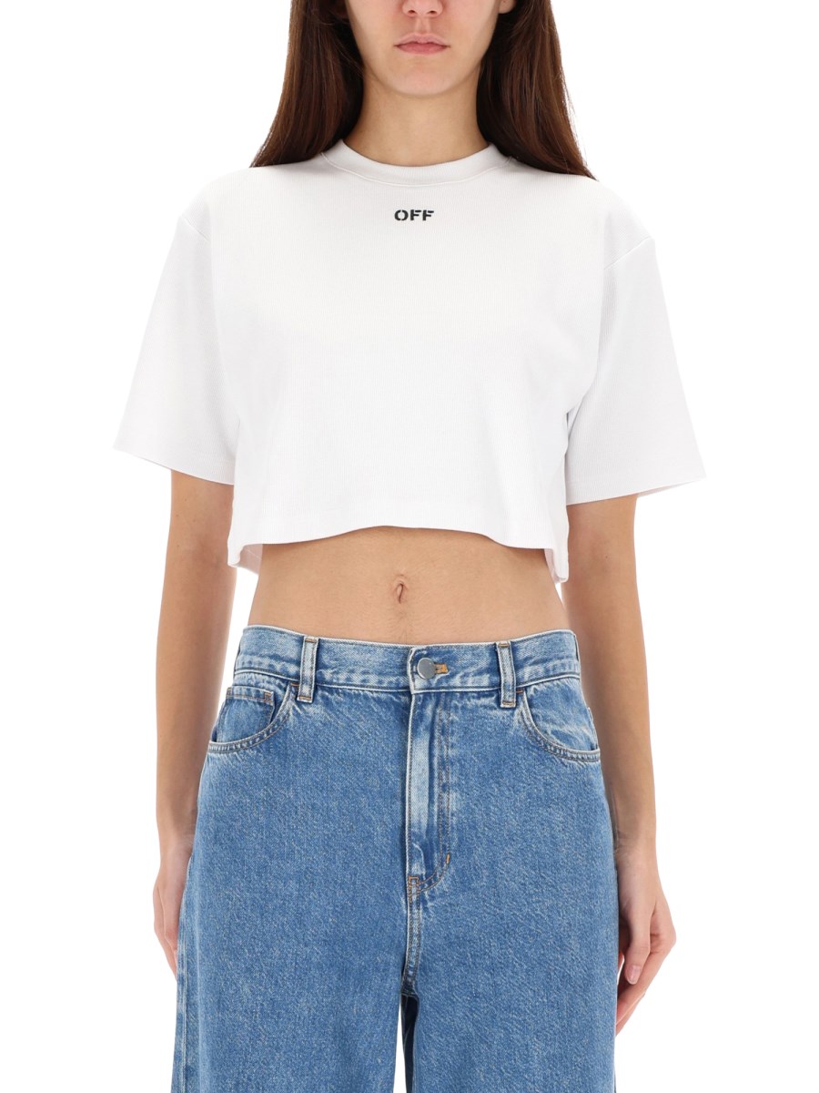 T-SHIRT CROPPED A COSTE
