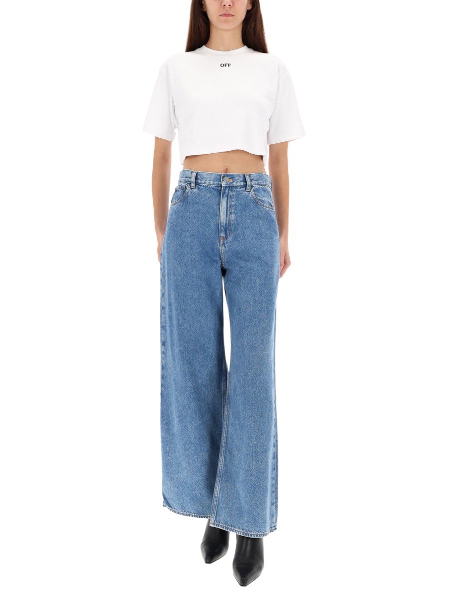 T-SHIRT CROPPED A COSTE
