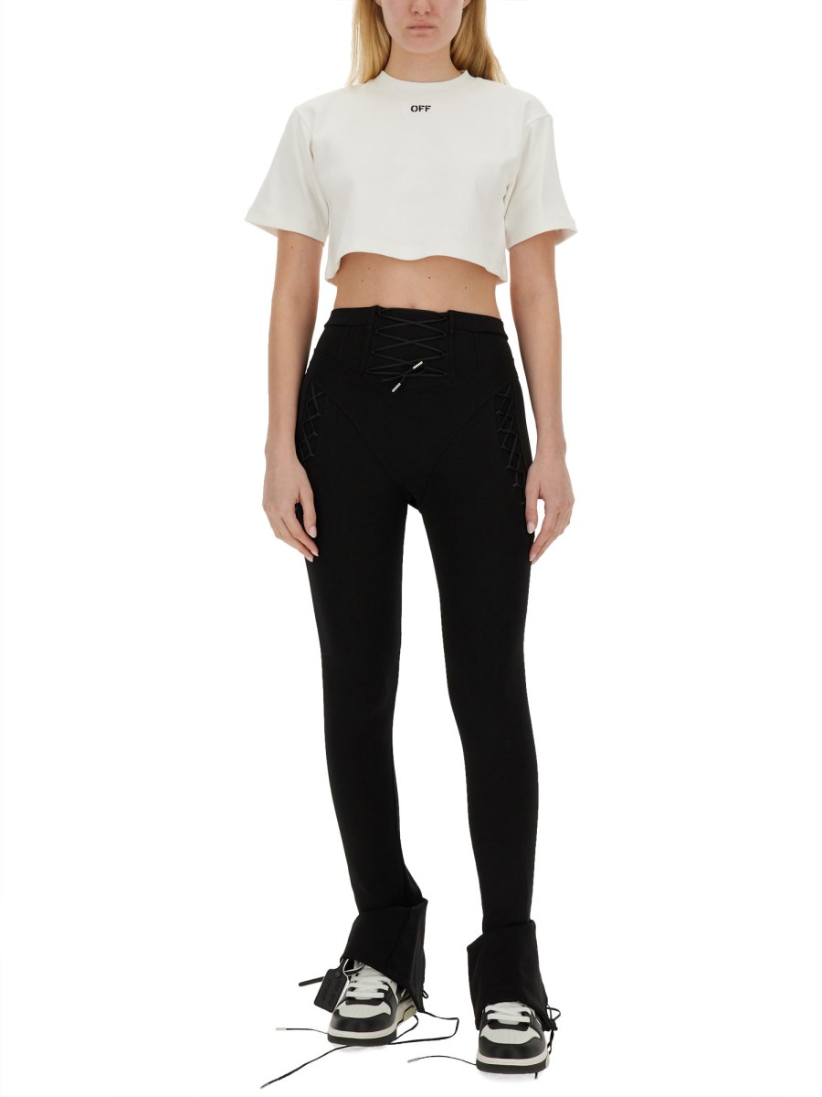 T-SHIRT CROPPED A COSTE