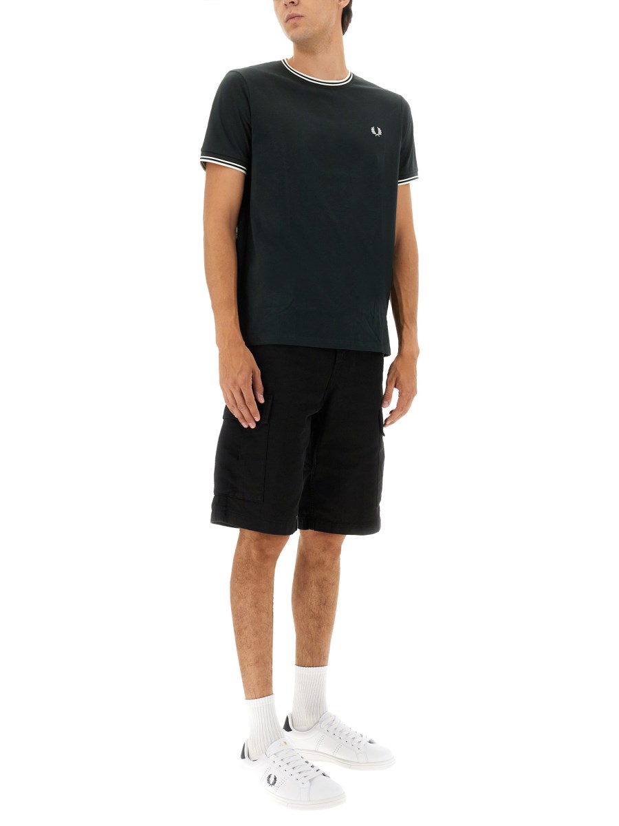 T-SHIRT CON DOPPIA RIGA