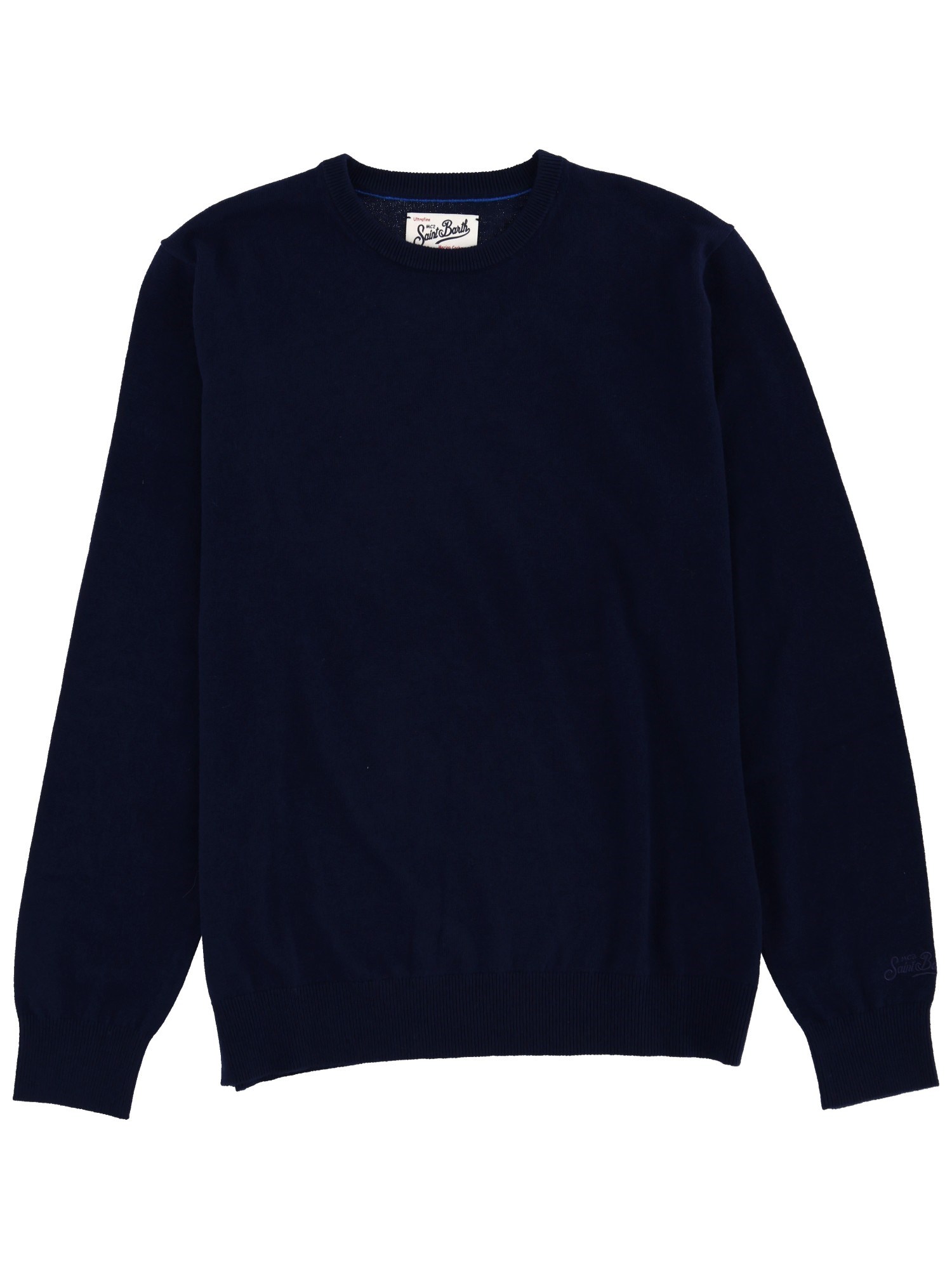 Mc2 Saint Barth Wool Sweater In Blue