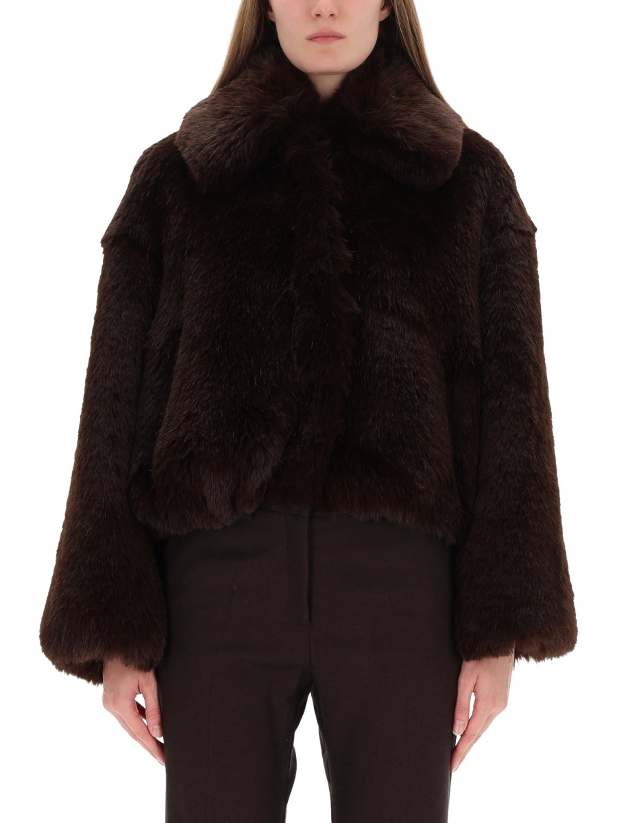 BOMBER IN ECO FUR