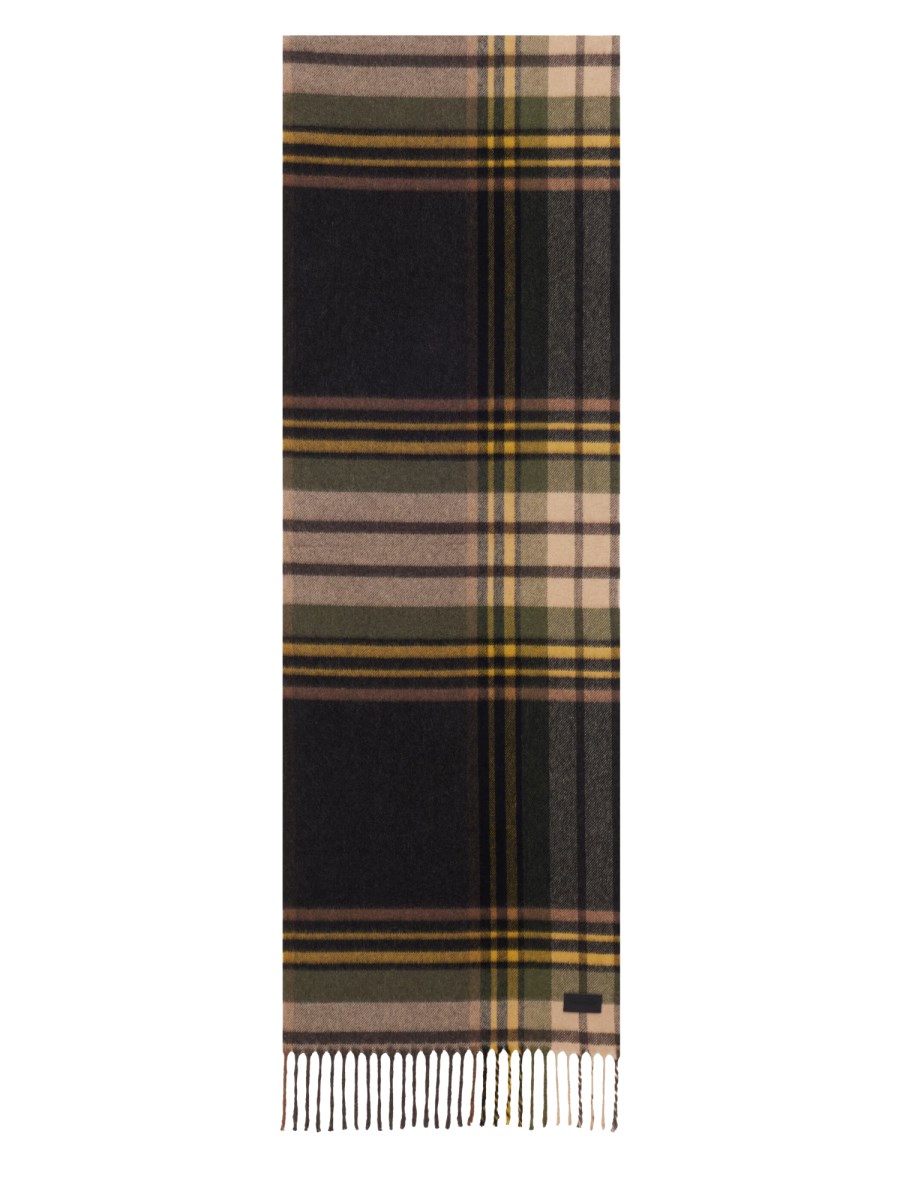 SCIARPA TARTAN IN CASHMERE E LANA