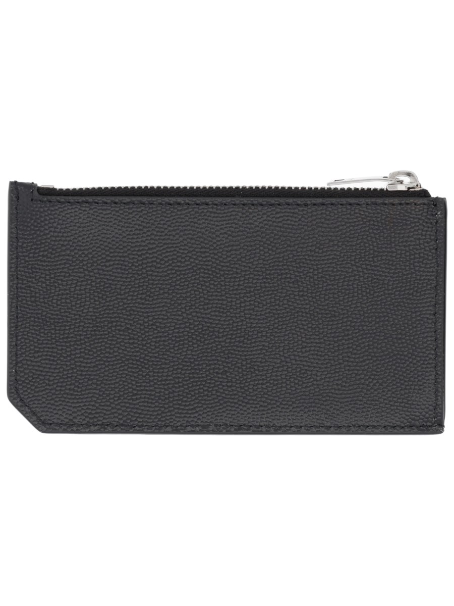 PORTA CARTE CON ZIP