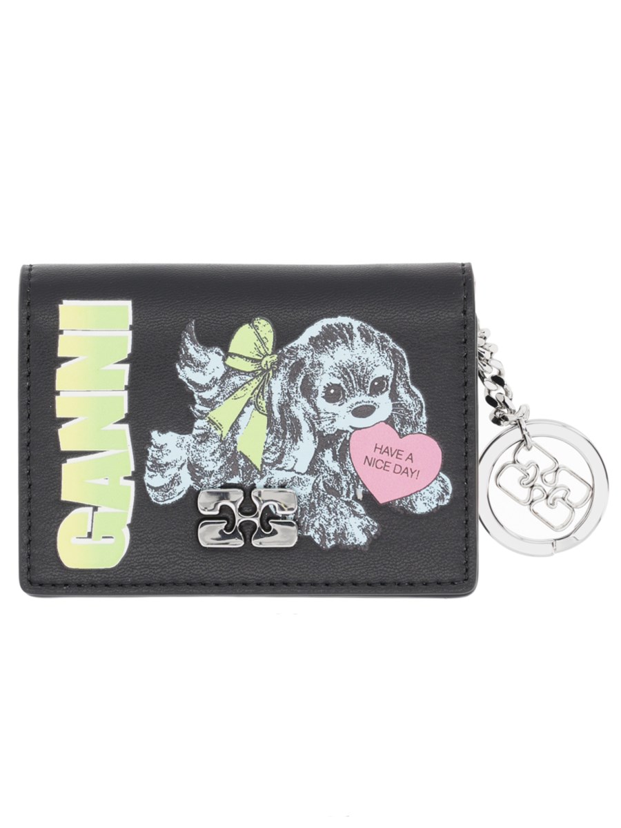 PORTAFOGLIO PORTACARTE CON CHARM