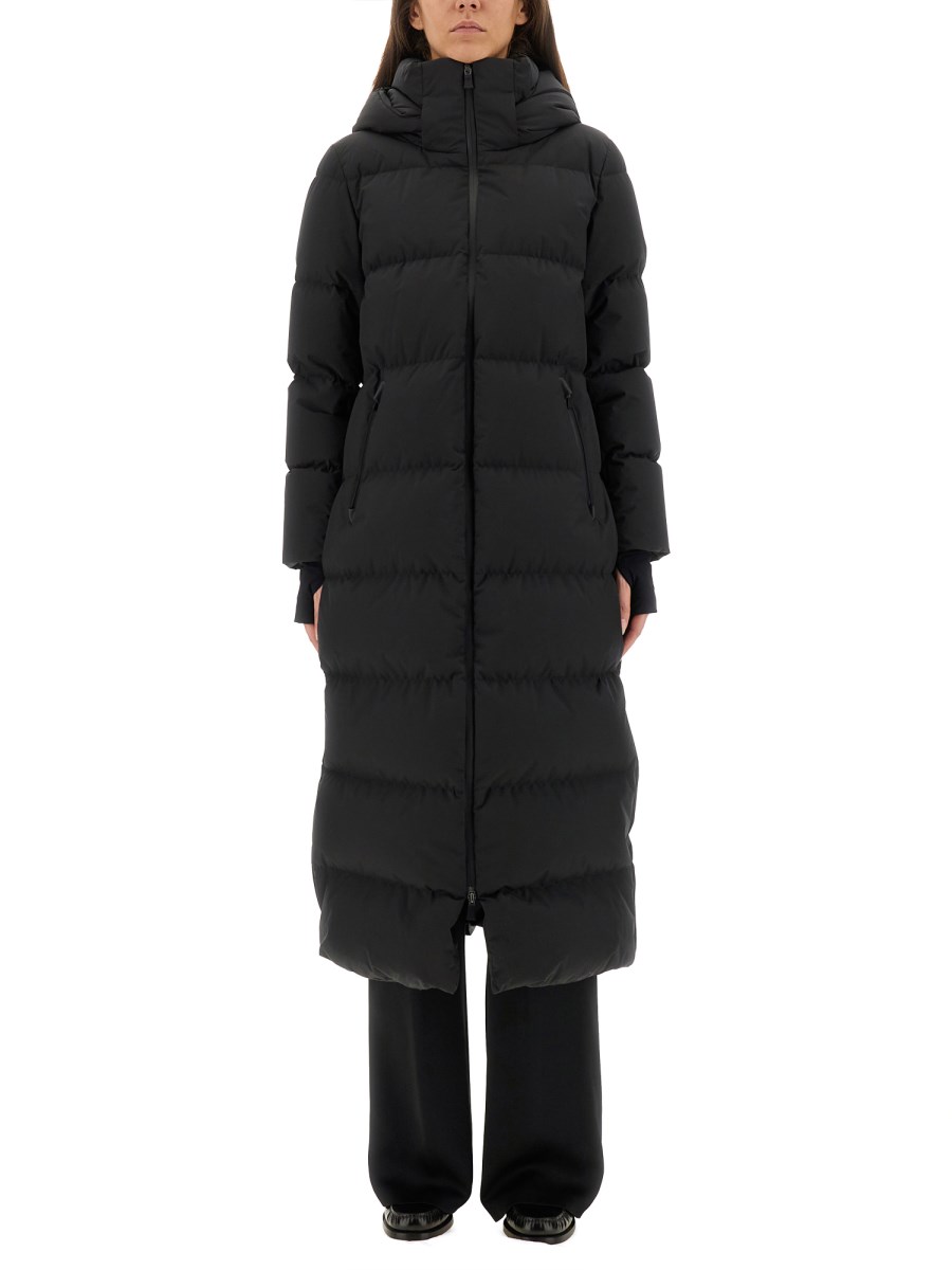 CAPPOTTO LUNGO IN DUE STRATI WINDSTOPPER