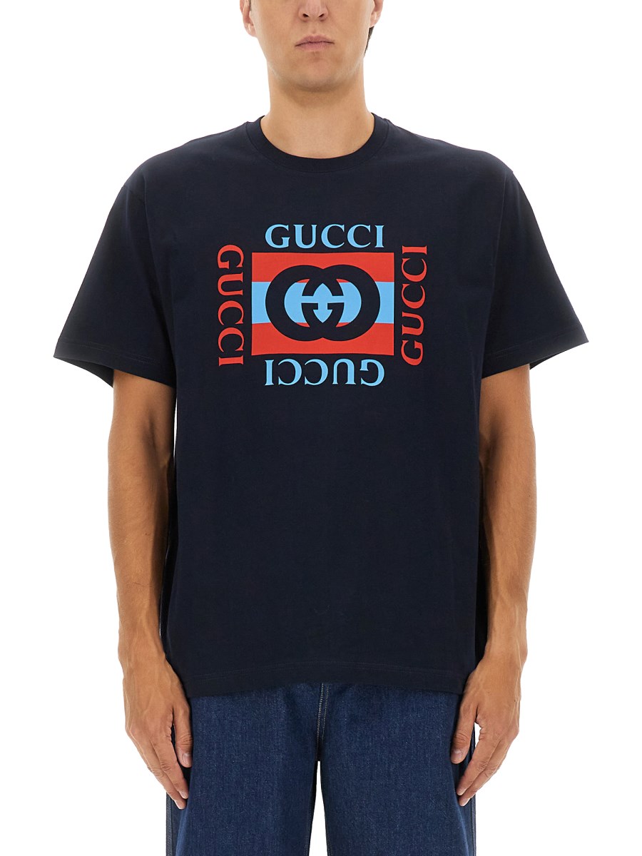 T-SHIRT IN JERSEY DI COTONE STAMPATO