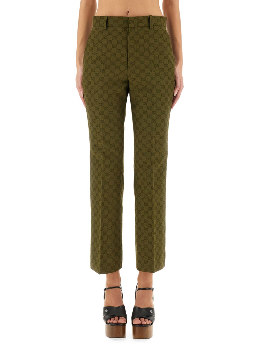 PANTALONE IN TESSUTO GG