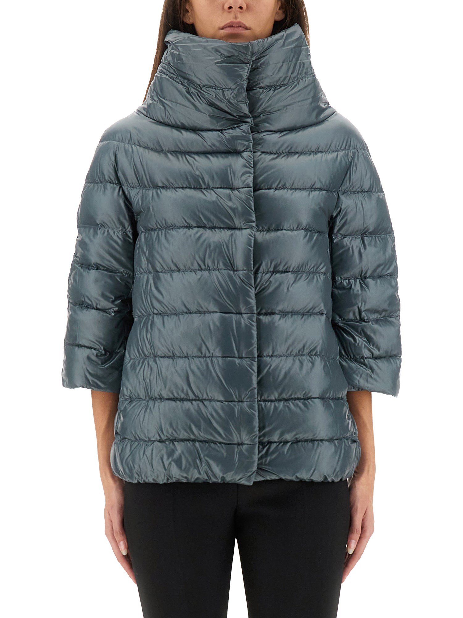 Herno Down Jacket "aminta" In Blue