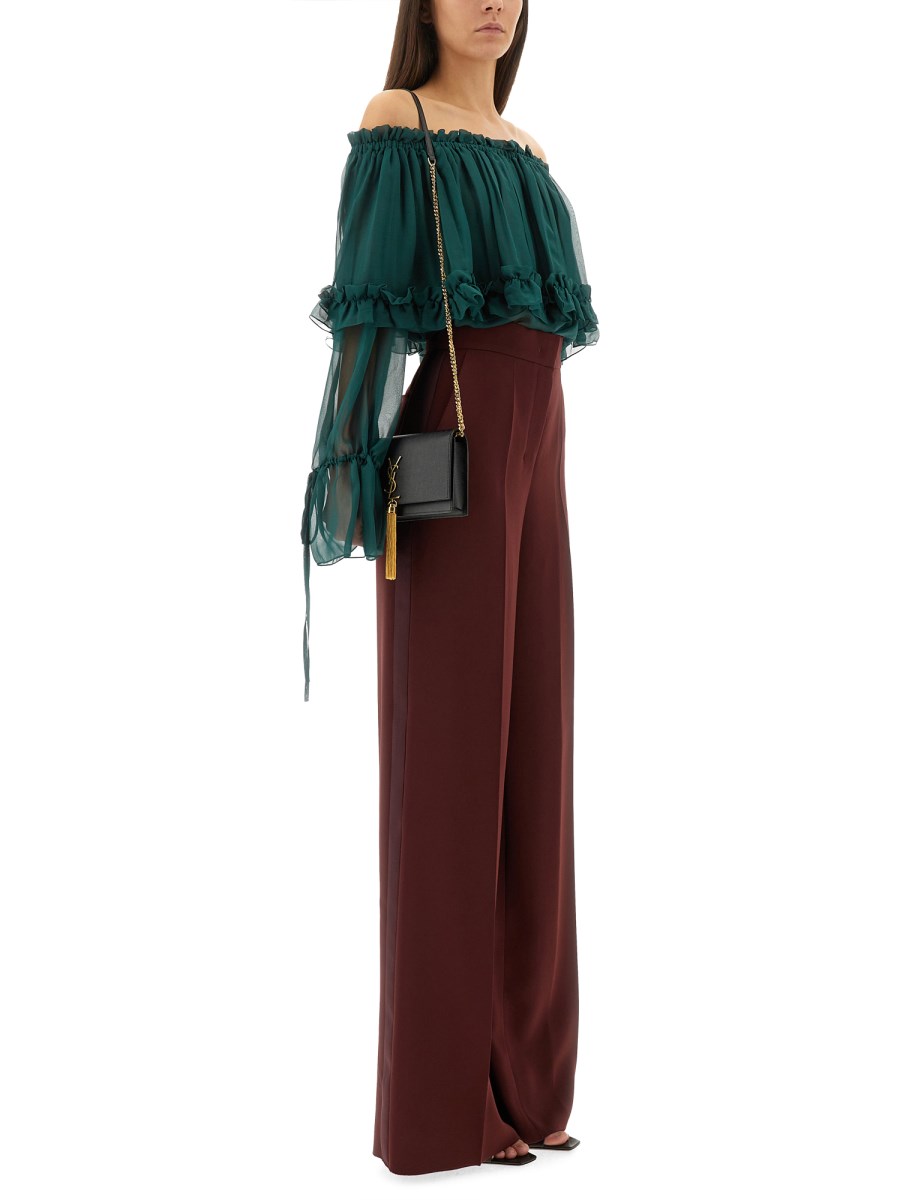 BLUSA IN SETA