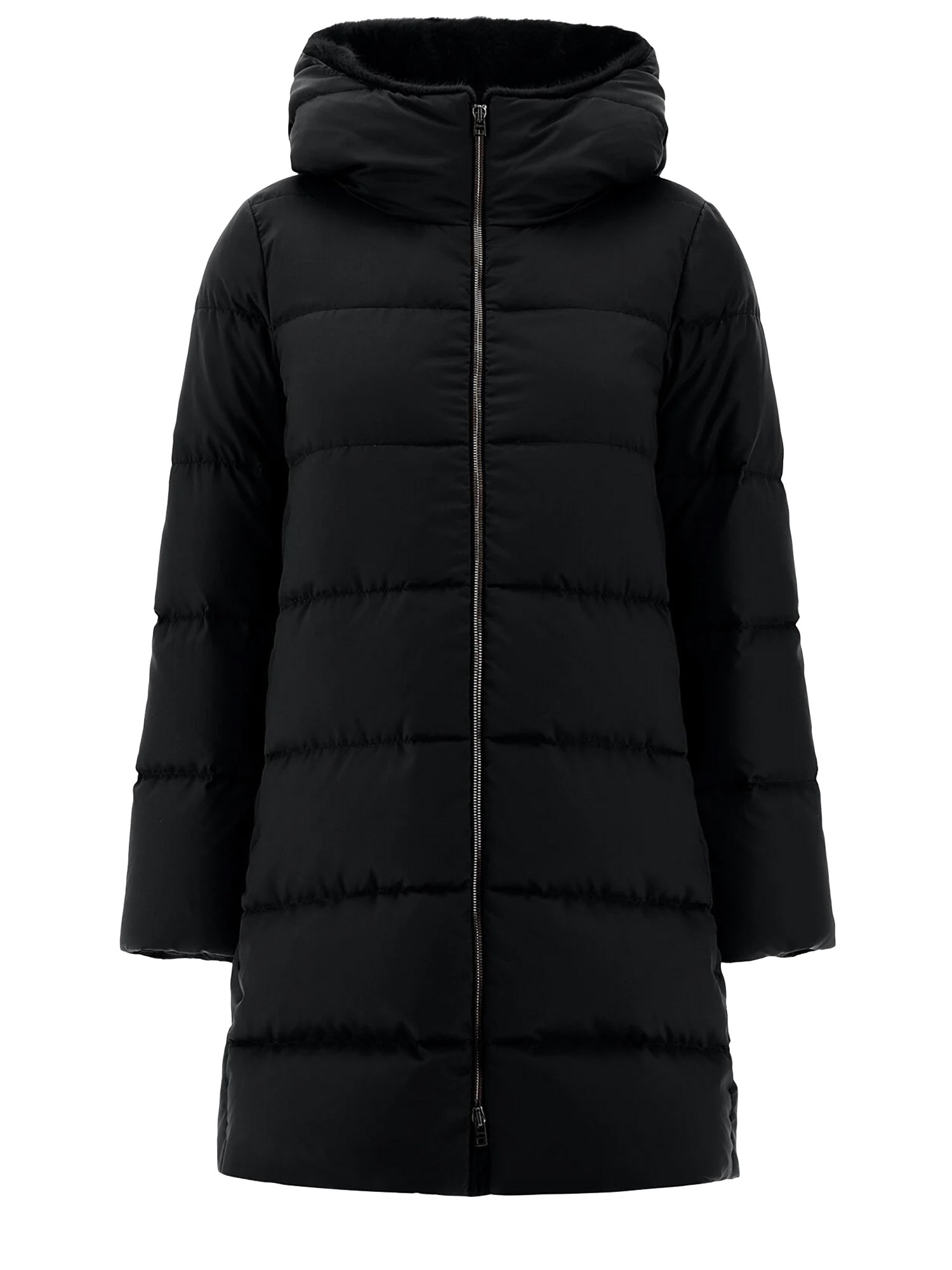 Herno "a-shape" Coat In Black