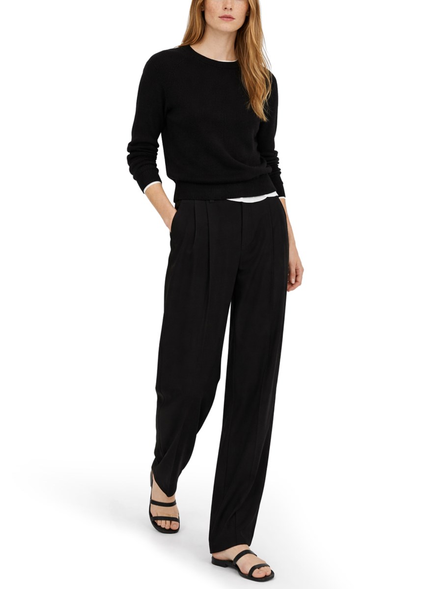 PANTALONE SARTORIALE IN MISTO SETA