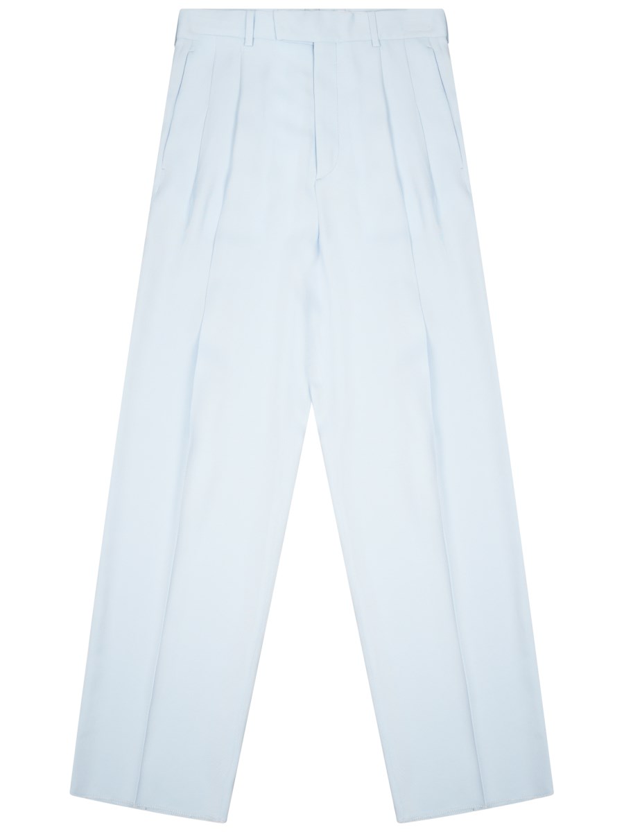 PANTALONE SARTORIALE IN MISTO SETA