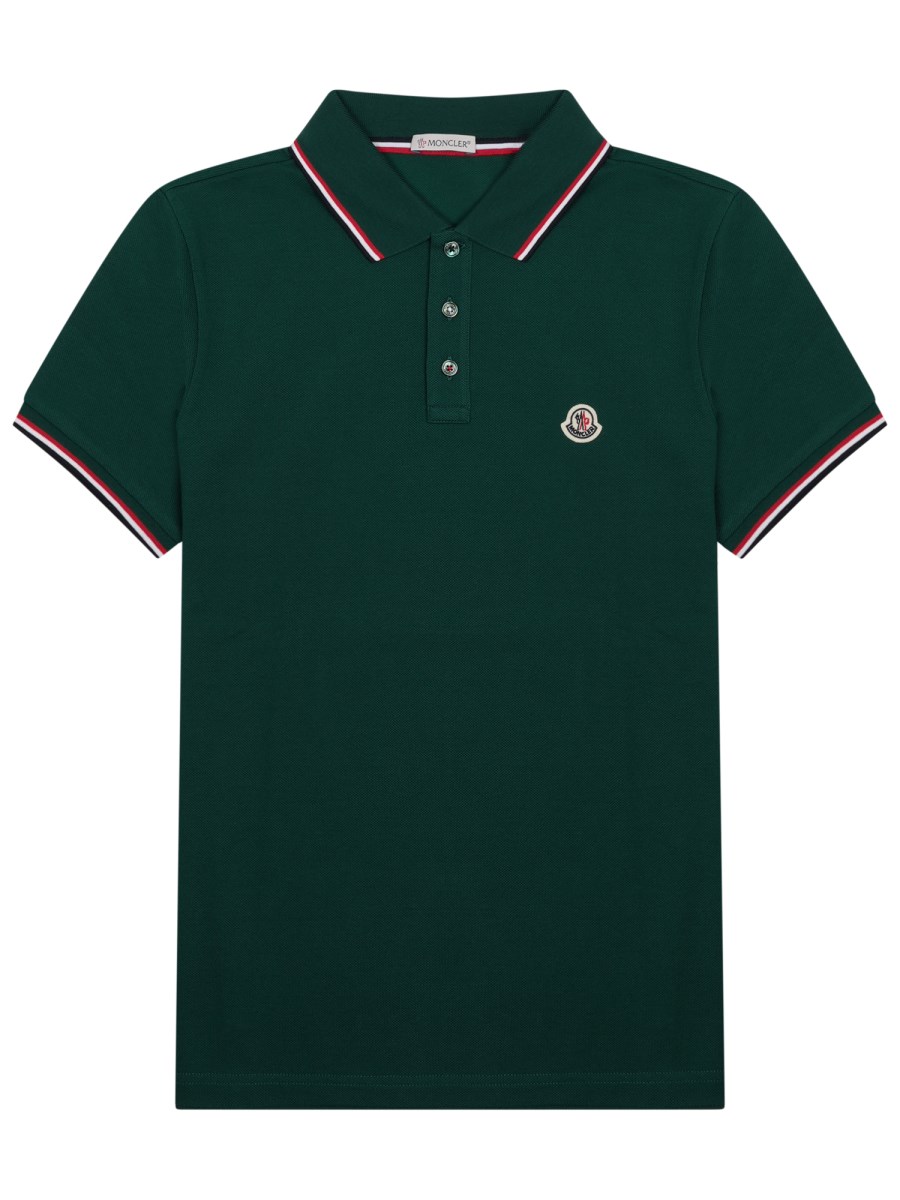 POLO CON PATCH LOGO