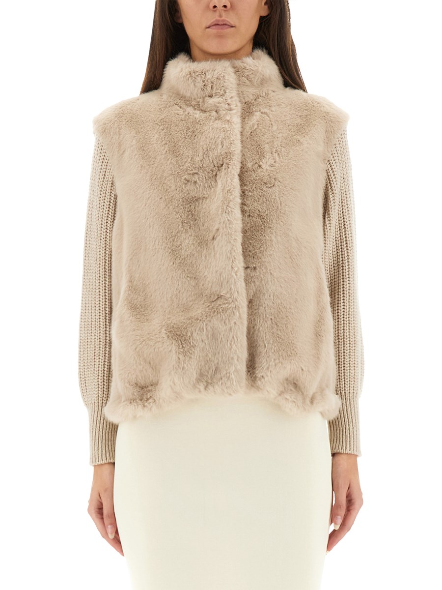 GIACCA RESORT IN FAUX MINK FUR